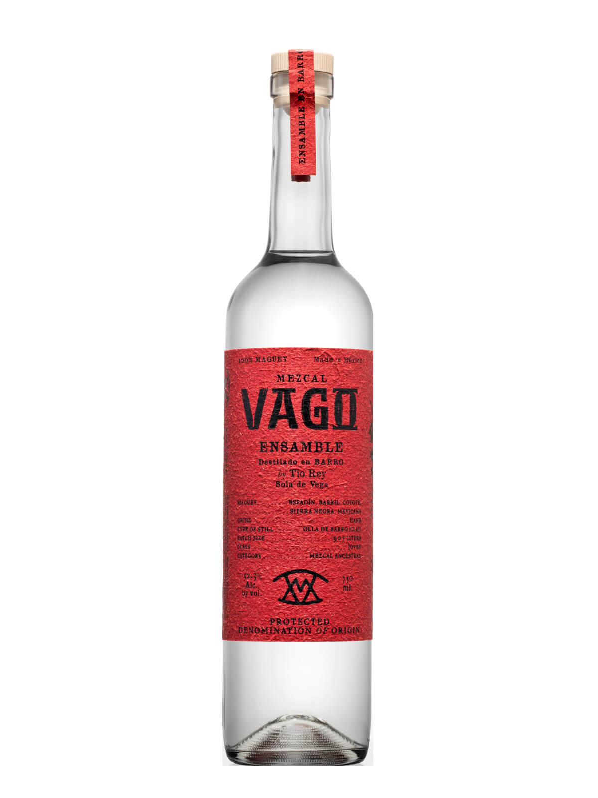 Mezcal Vago Ensamble En Barro Tio Rey 750ml