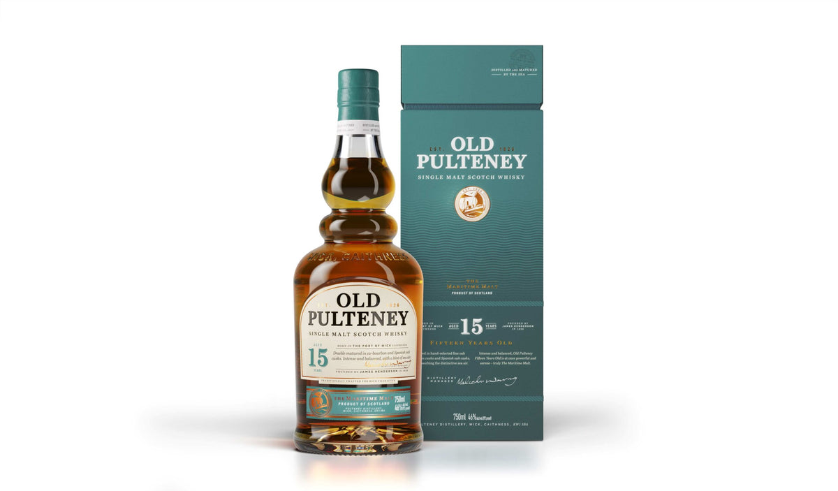 Old Pulteney 15Yr Single Malt 750ml