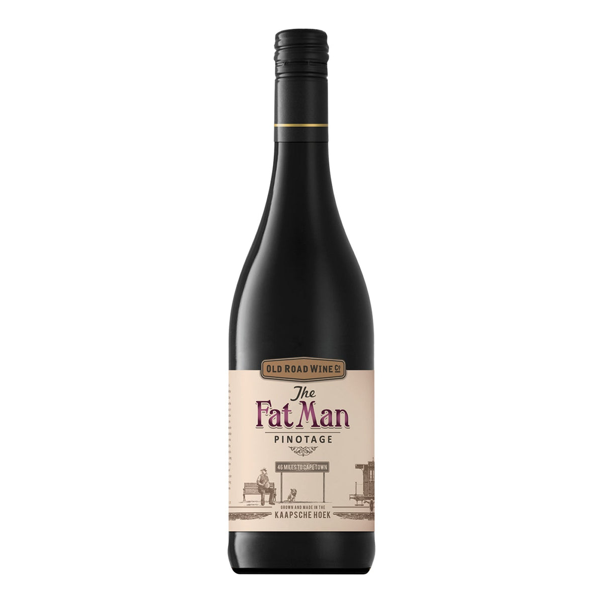 Old Road Wine Co The Fat Man Pinotage 750ml