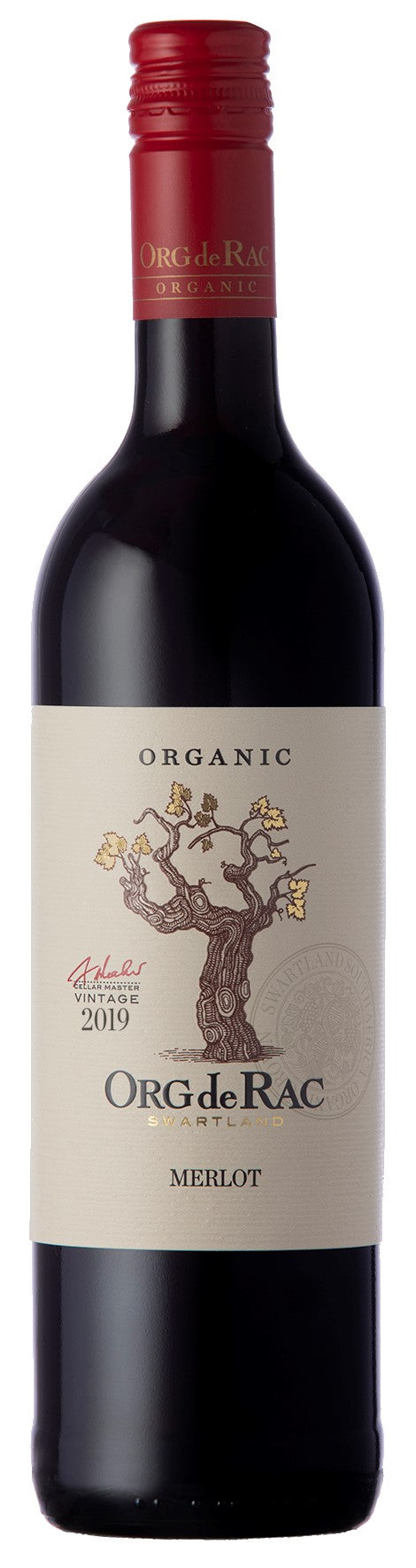 Org De Rac Organic Merlot 750ml