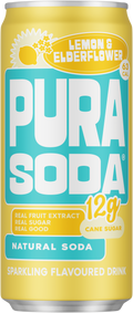 Pura Soda Lemon & Elderflower 300ml