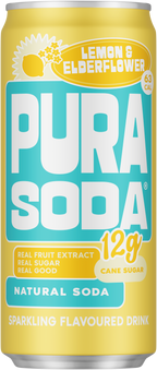 Pura Soda Lemon & Elderflower 300ml