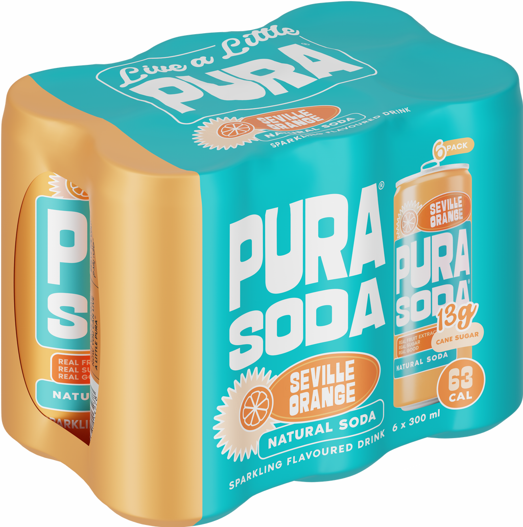 Pura Soda Seville Orange 300ml