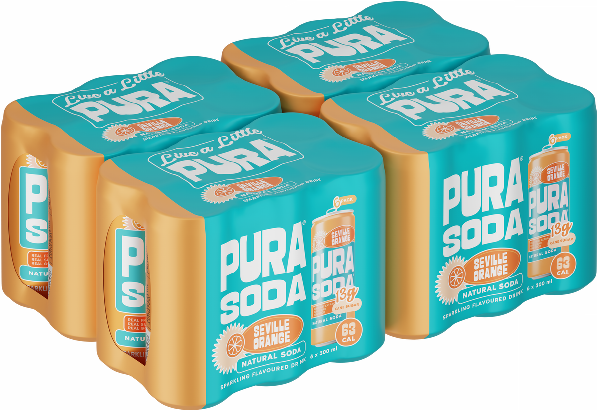 Pura Soda Seville Orange 300ml