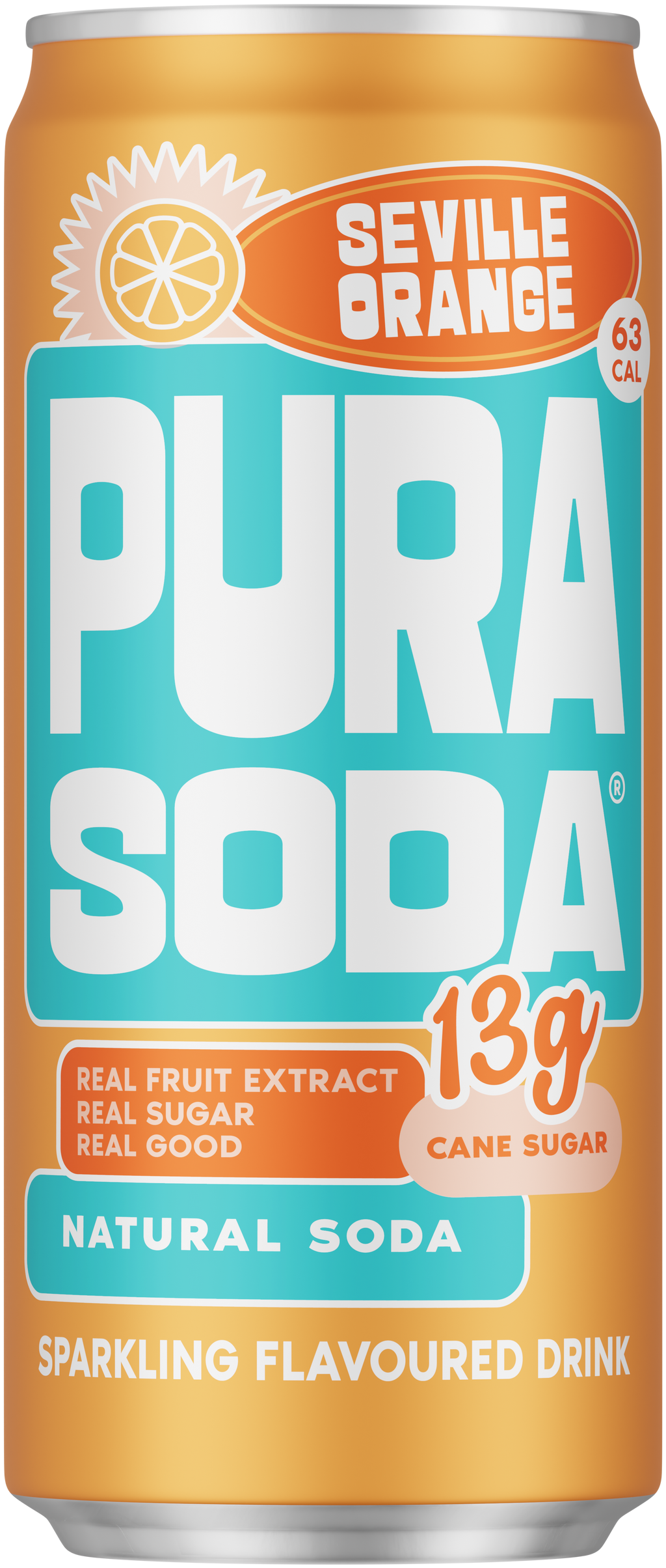 Pura Soda Seville Orange 300ml