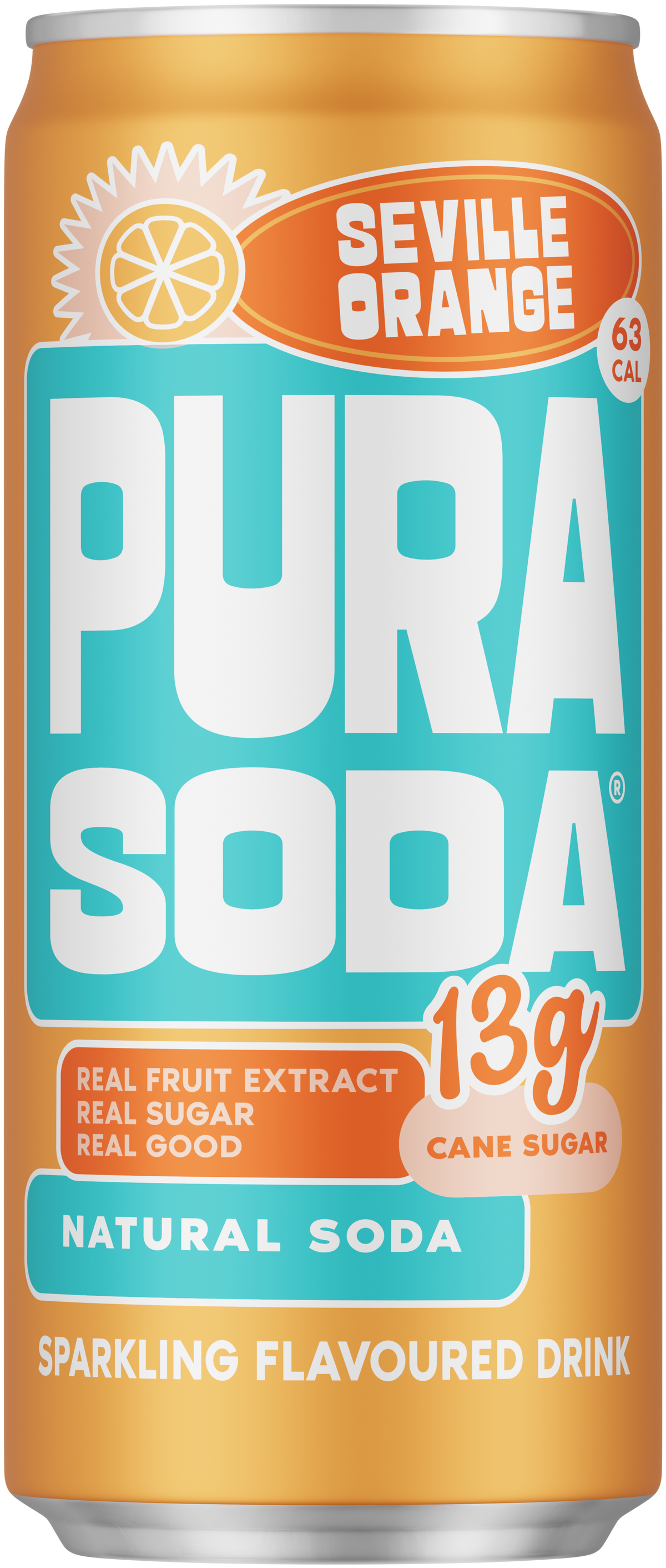 Pura Soda Seville Orange 300ml