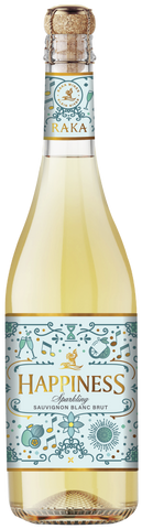 Raka Happiniess Sparkling  Sauvignon Blanc 750ml