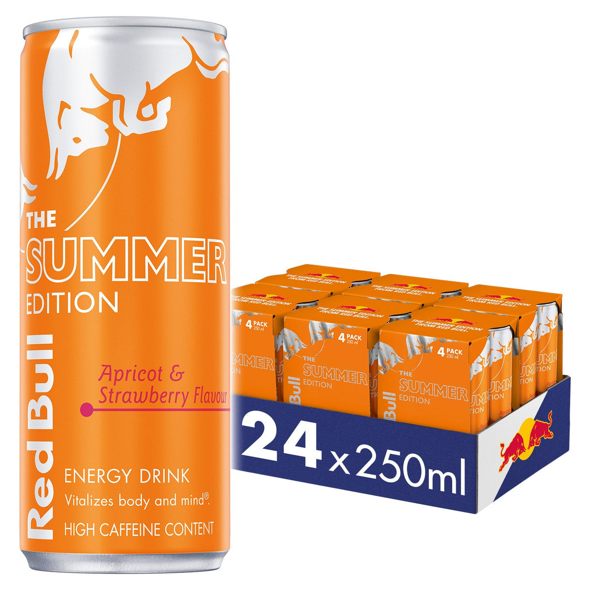 Red Bull Strawberry And Apricot 250ml