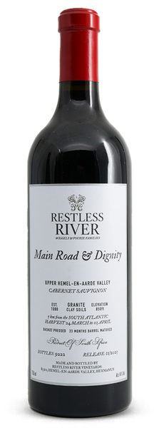 Restless River Main Rd & Dignity Cab Sauv 750ml