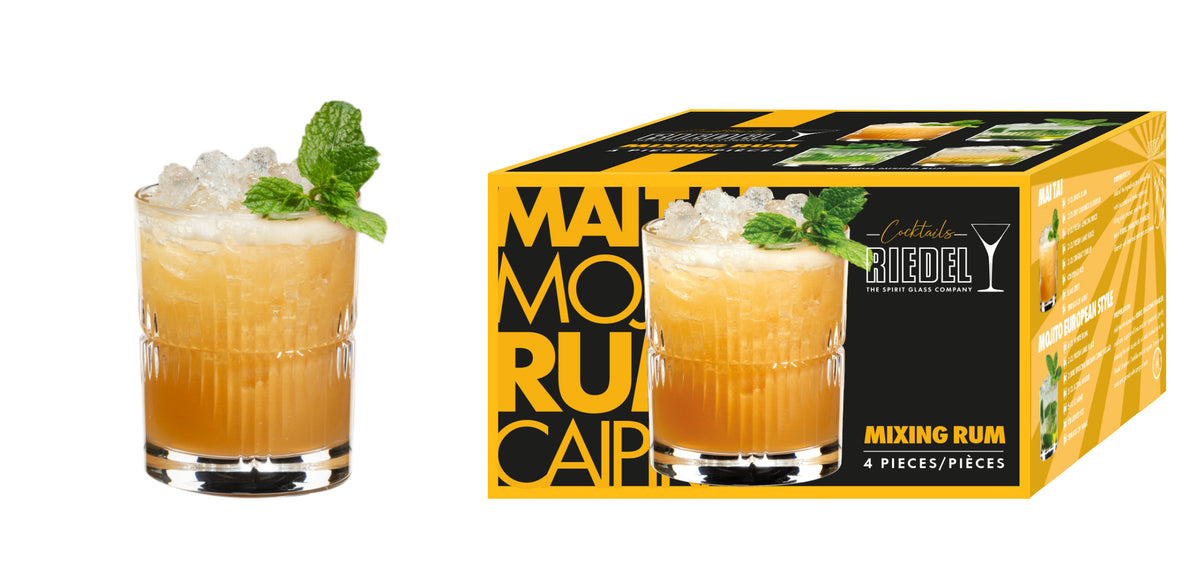 Riedel O Mixing Rum Set (4 Pack)