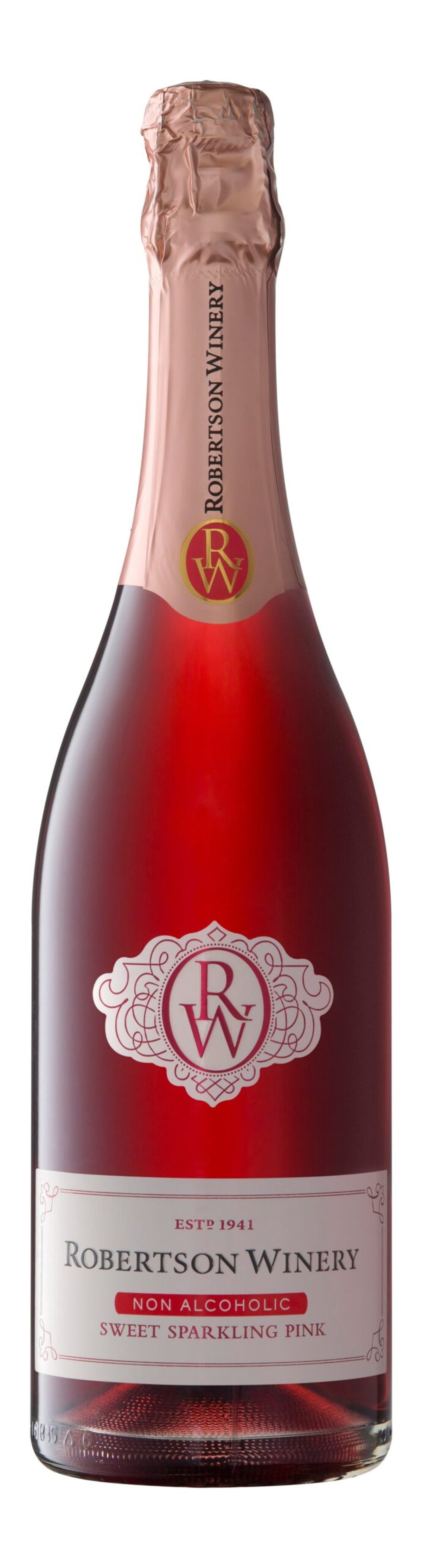 Robertson Alcohol Free Sweet Pink Sparkling 750ml