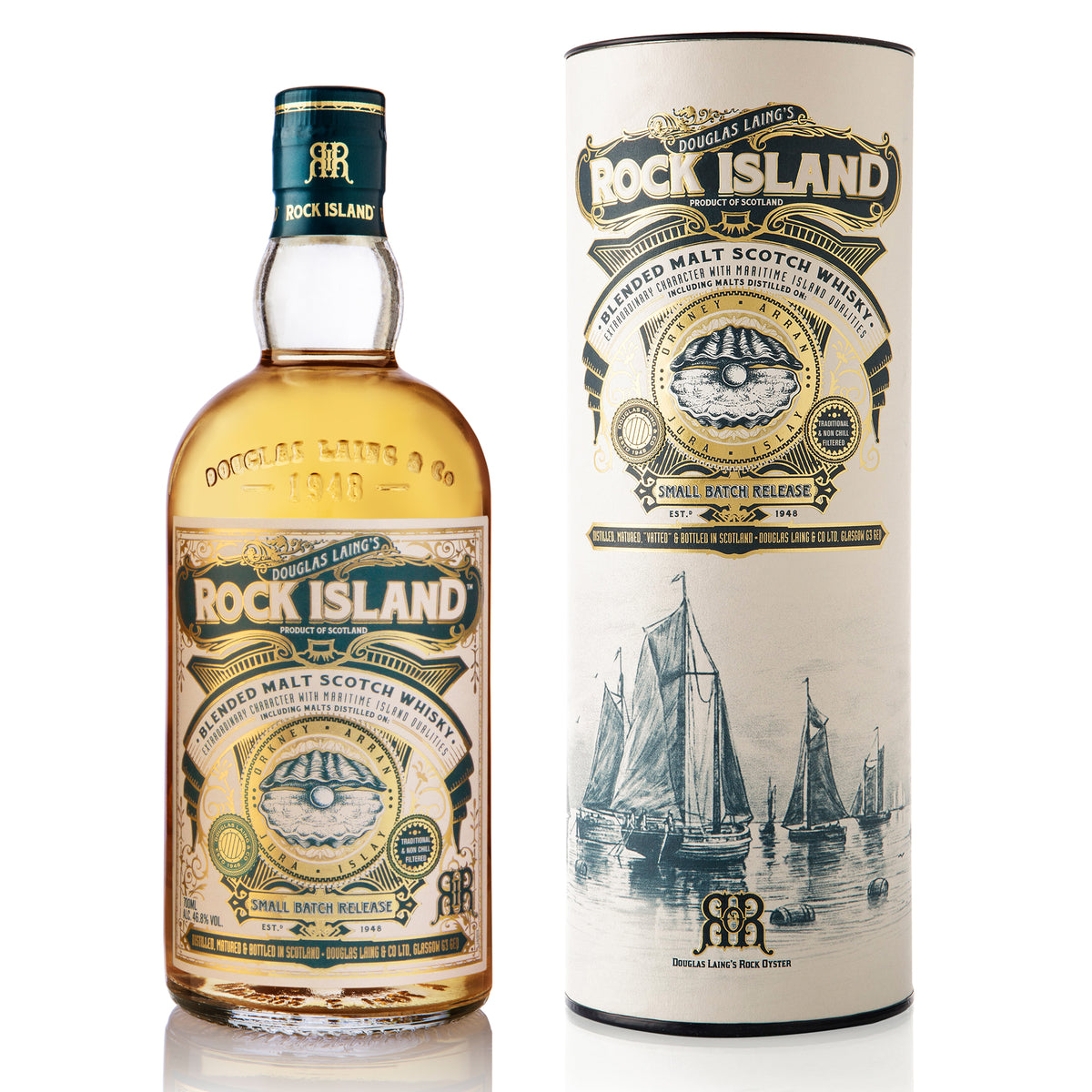 Rock Oyster Island Blended Malt 750ml