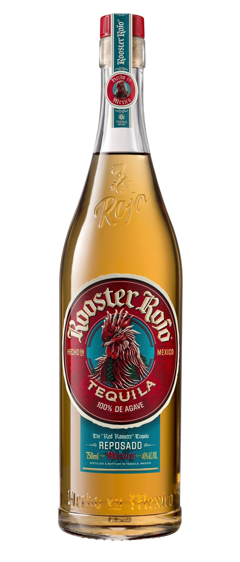 Rooster Rojo Reposado 100% Agave Tequila 750ml