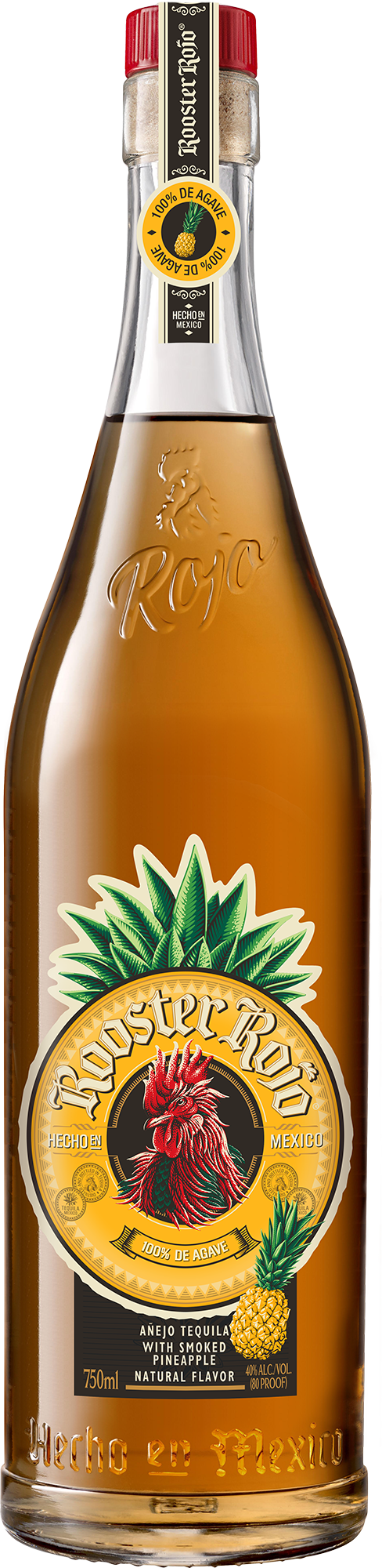 Rooster Rojo Smoked Pineapple Reposado 750ml
