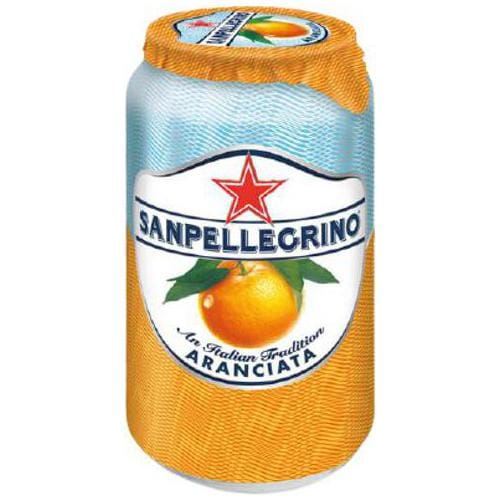 San Pellegrino Italian Sparkling Drinks Aranciata Orange 330ml