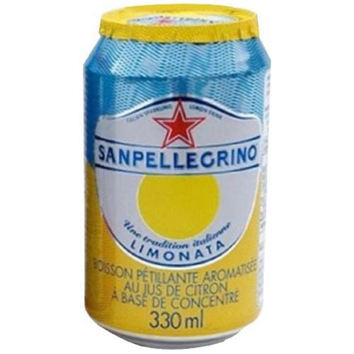 San Pellegrino Italian Sparkling Drinks Limonata Lemon 330ml