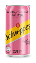 Schweppes Floral Pink Tonic Can 200ml