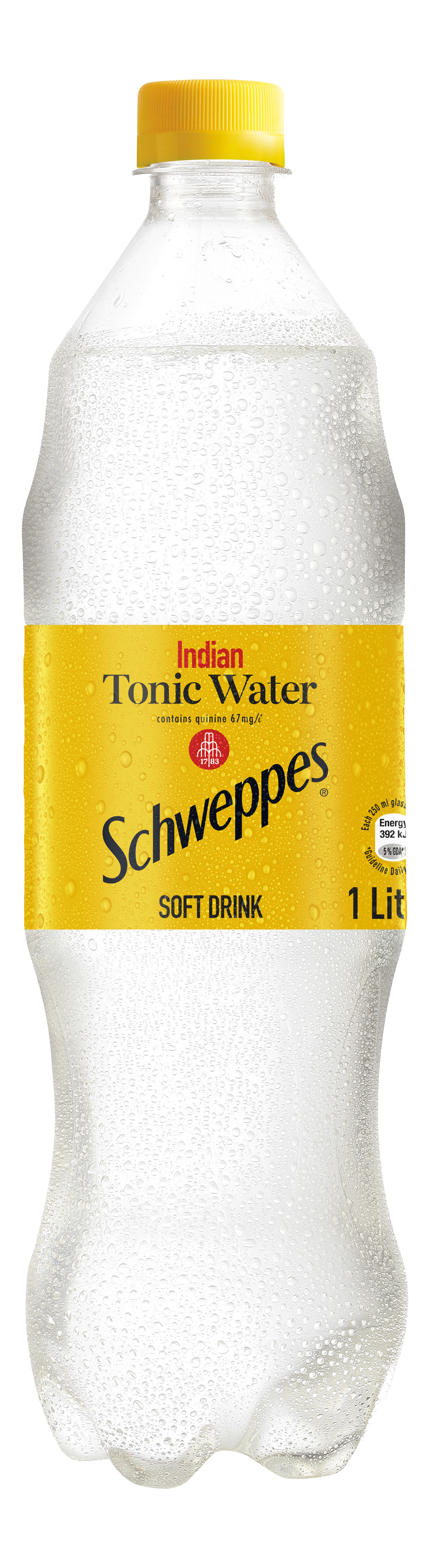 Schweppes Tonic 1L Plastic