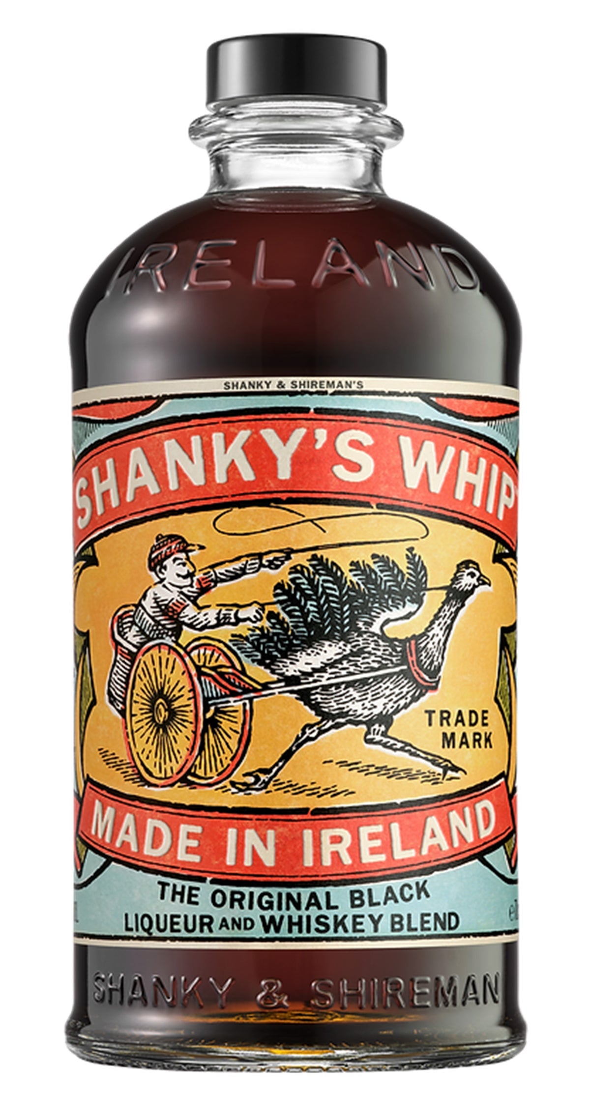 Shankys Whip Black Irish Whiskey 1l