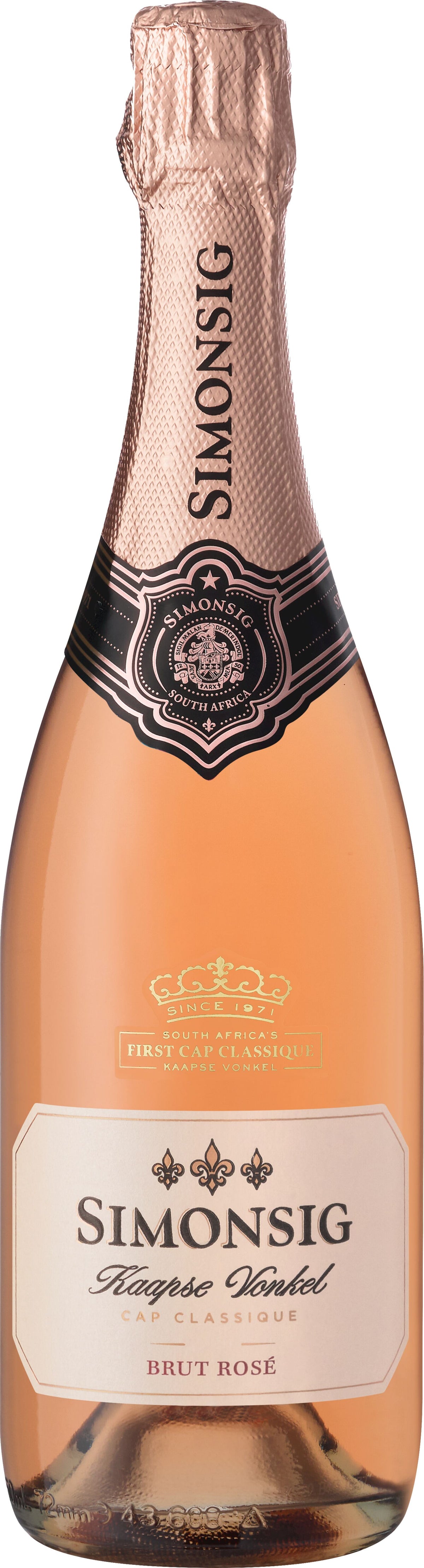 Simonsig Kaapse Vonkel Brut Rose 750ml