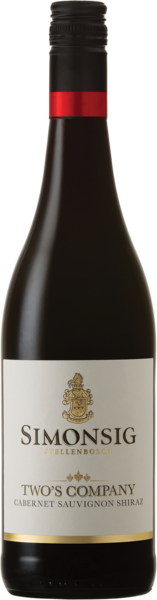 Simonsig Twos Company Cabernet Sauvignon Shiraz 750ml