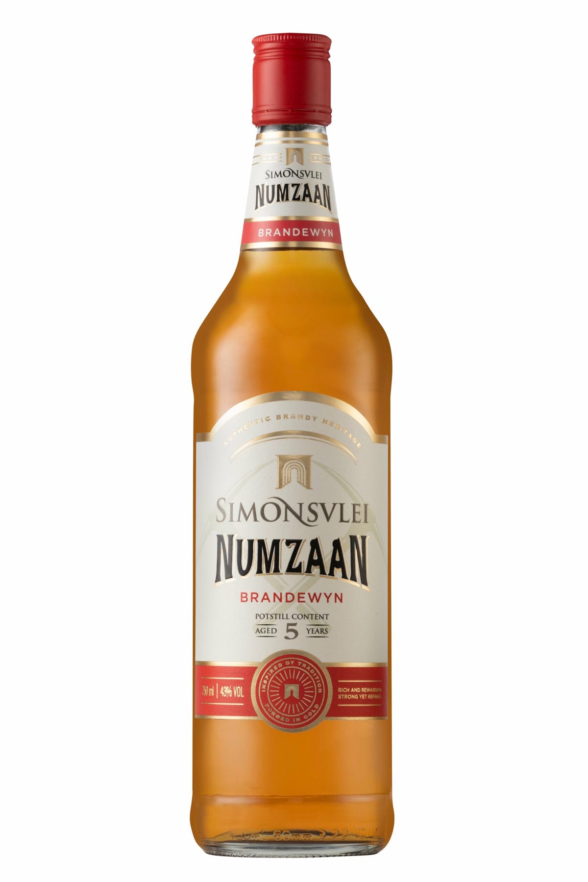 Simonsvlei Numzaan 5 Year Old Potstill Brandy 750ml