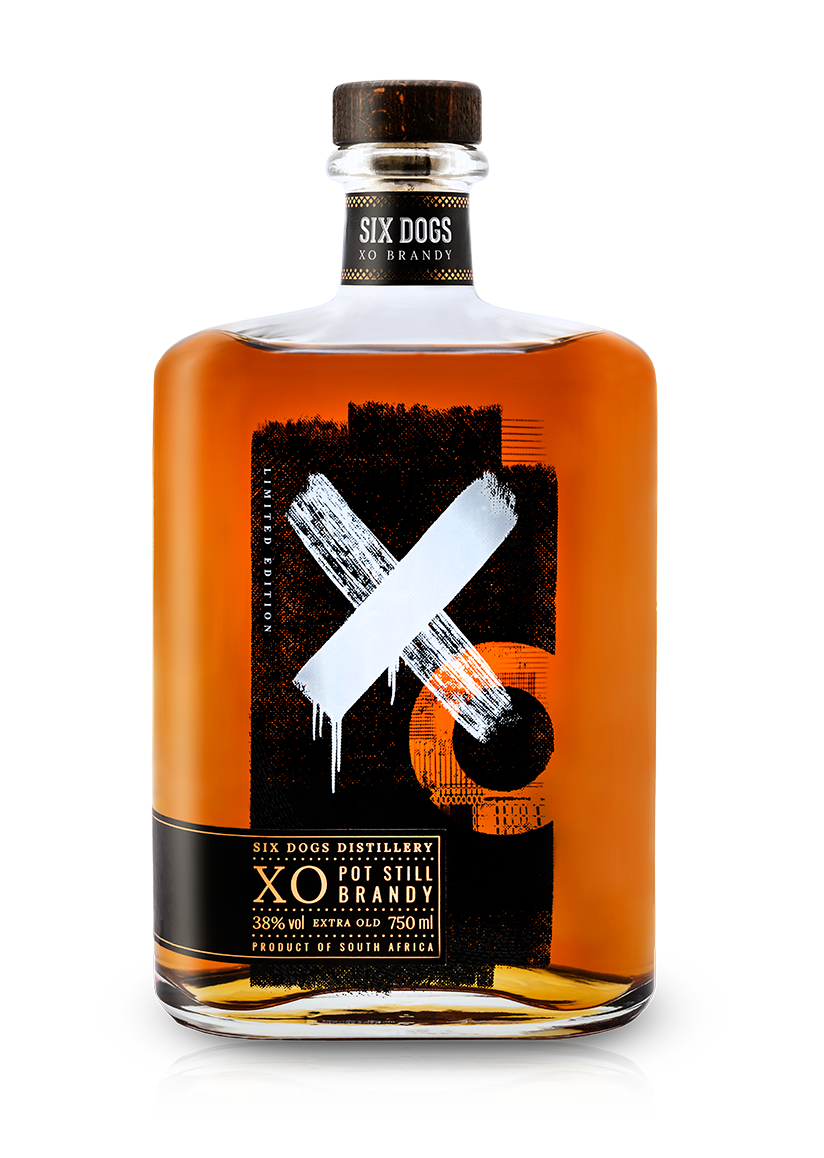 Six Dogs XO  Pot Still Brandy 750ml