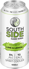 South Side Lemon & Lime 440ml
