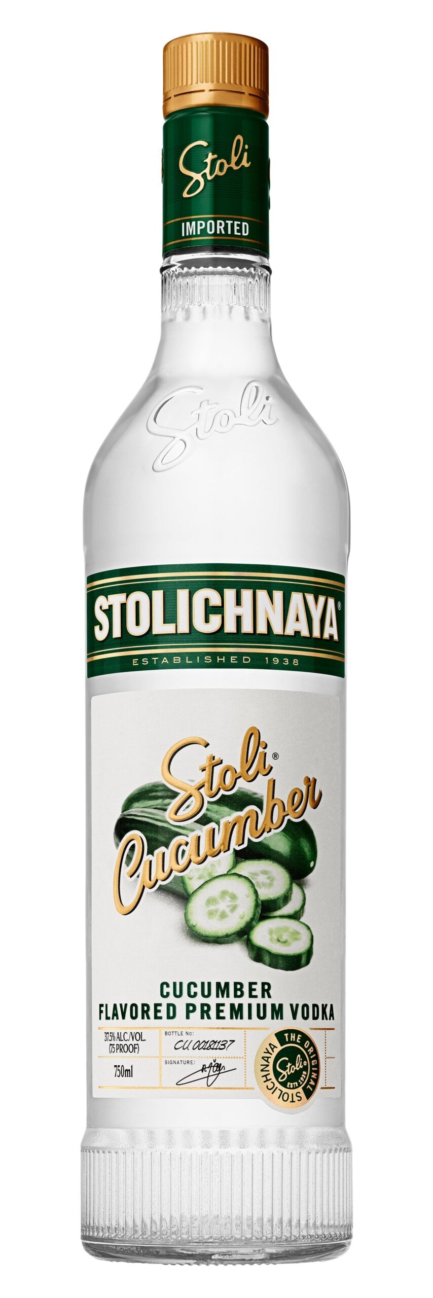 Stolichnaya Cucumber Vodka 750ml