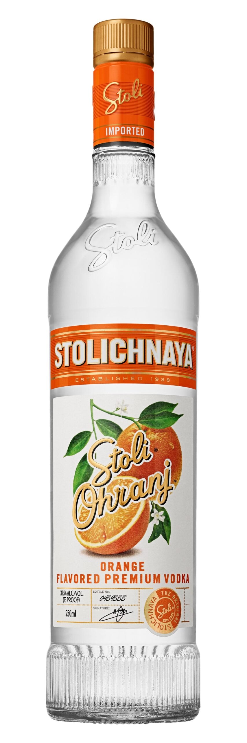 Stolichnaya Orange Vodka 750ml