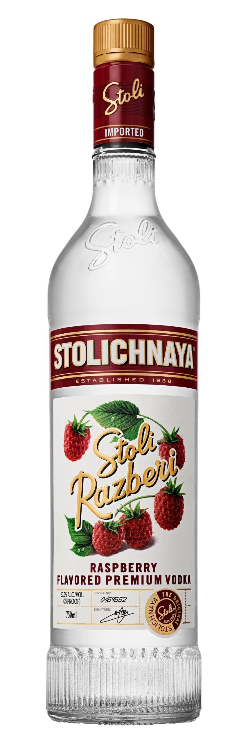 Stolichnaya Razberi Vodka 750ml