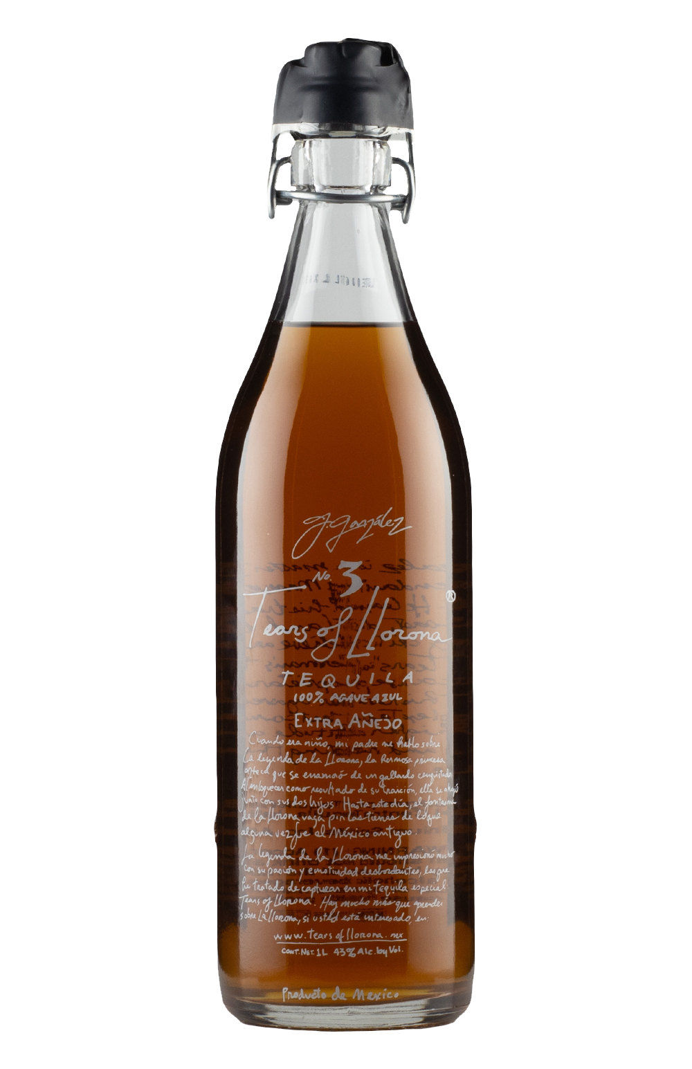 Tears Of Llorona Tequila Extra Anejo 1l