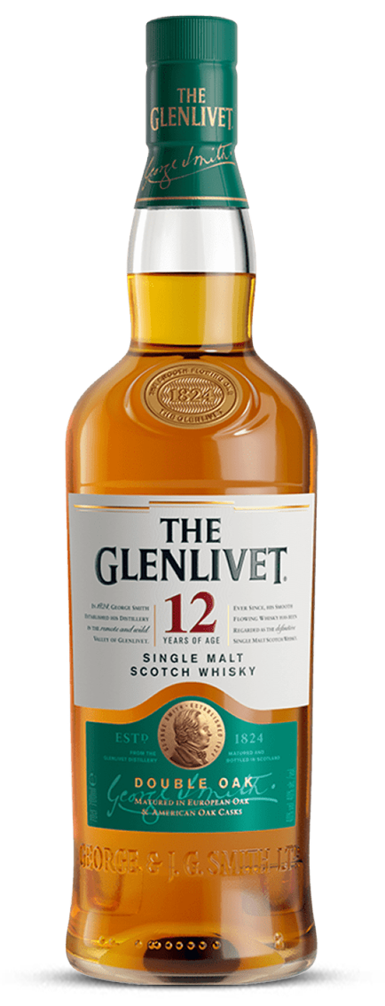 The Glenlivet 12 Year Old Single Malt Scotch Whisky 750ml