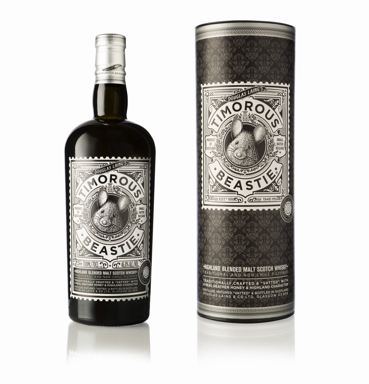 Timorous Beastie Highlands Vatted Malt 750ml