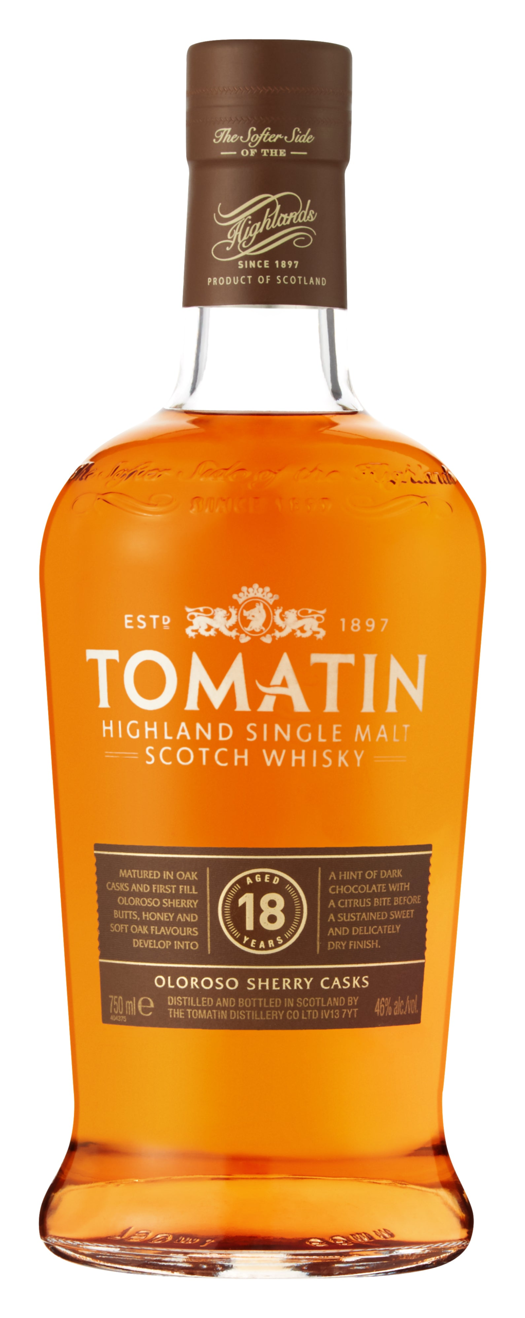 Tomatin 18yr Old 750ml
