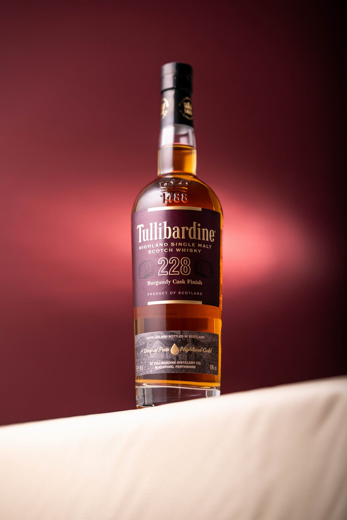 Tullibardine Burgundy Finish Single Malt 750ml
