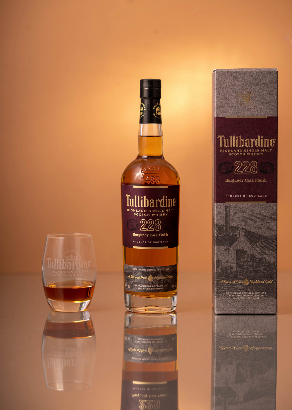 Tullibardine Burgundy Finish Single Malt 750ml