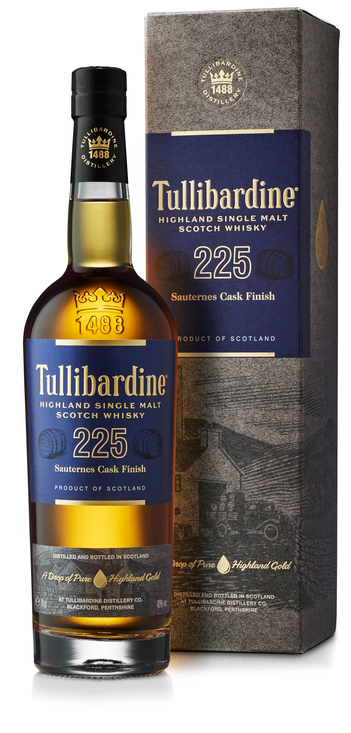 Tullibardine Sauternes Finish Single Malt 750ml