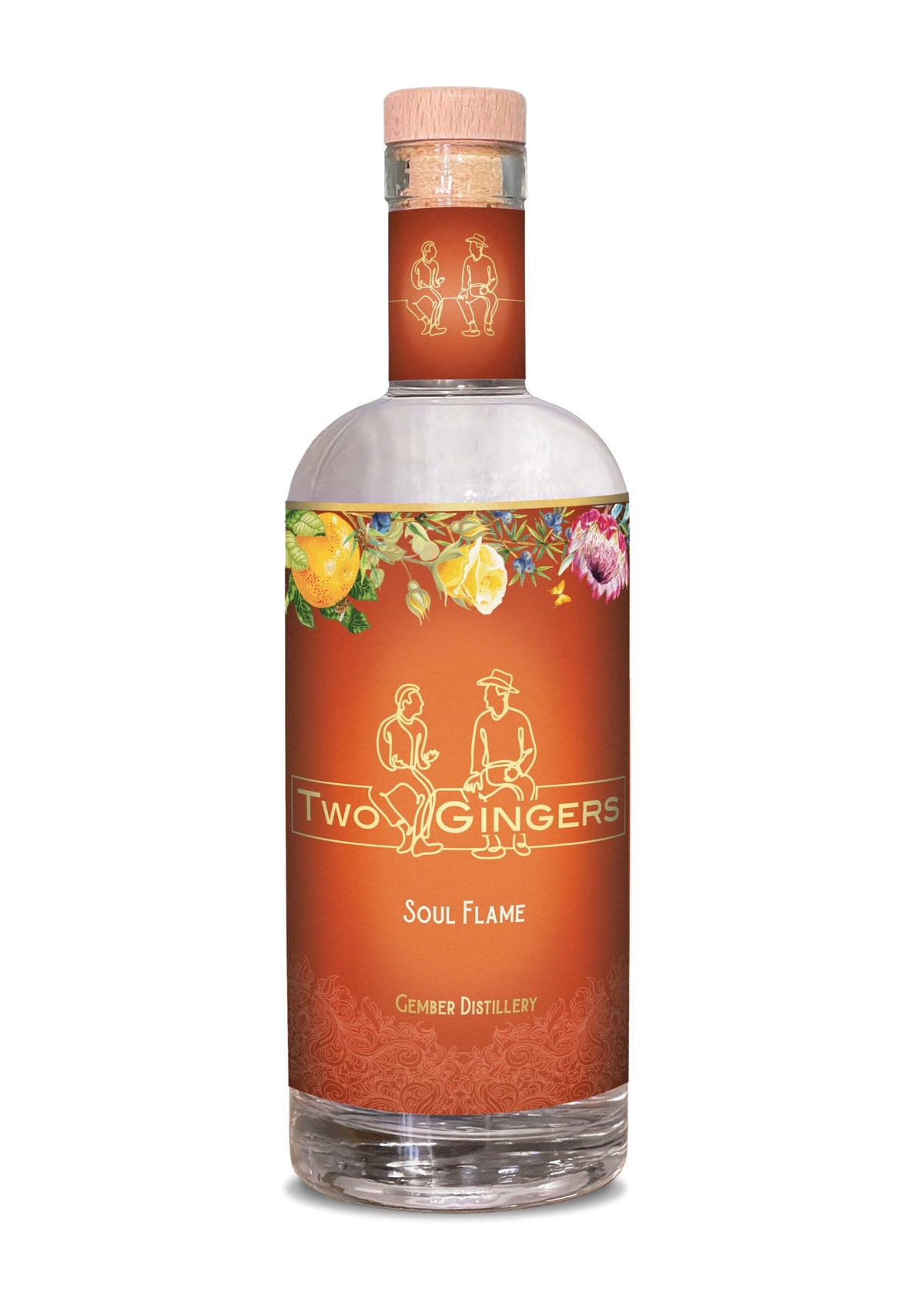 Two Gingers Soul Flame Gin 750ml