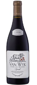 Van Wyk Syrah 750ml