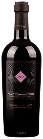 Vigeti del Salento Primitivo Di Manduria 2018 750ml