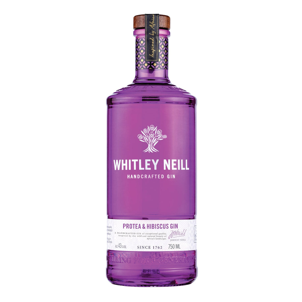 Whitley Neill Protea & Hibiscus Gin 750ml
