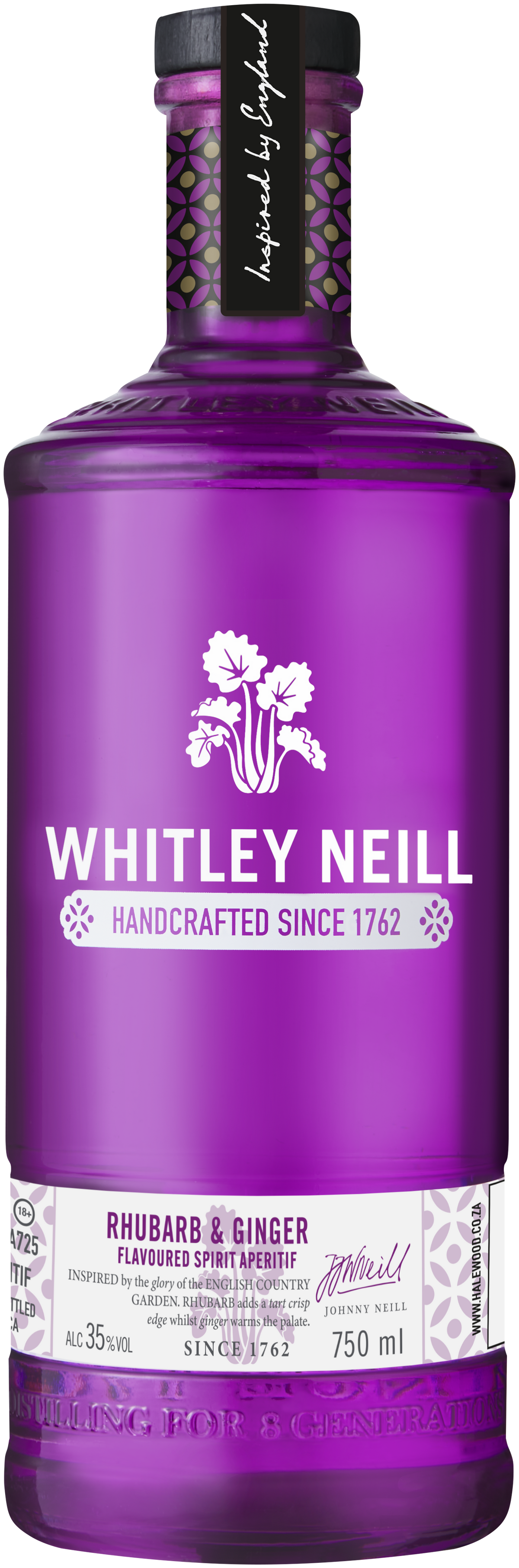 Whitley Neill Rhubarb & Ginger 750ml