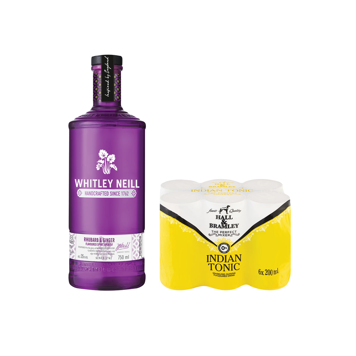 Whitley Neill Rhubarb + Free H 750ml