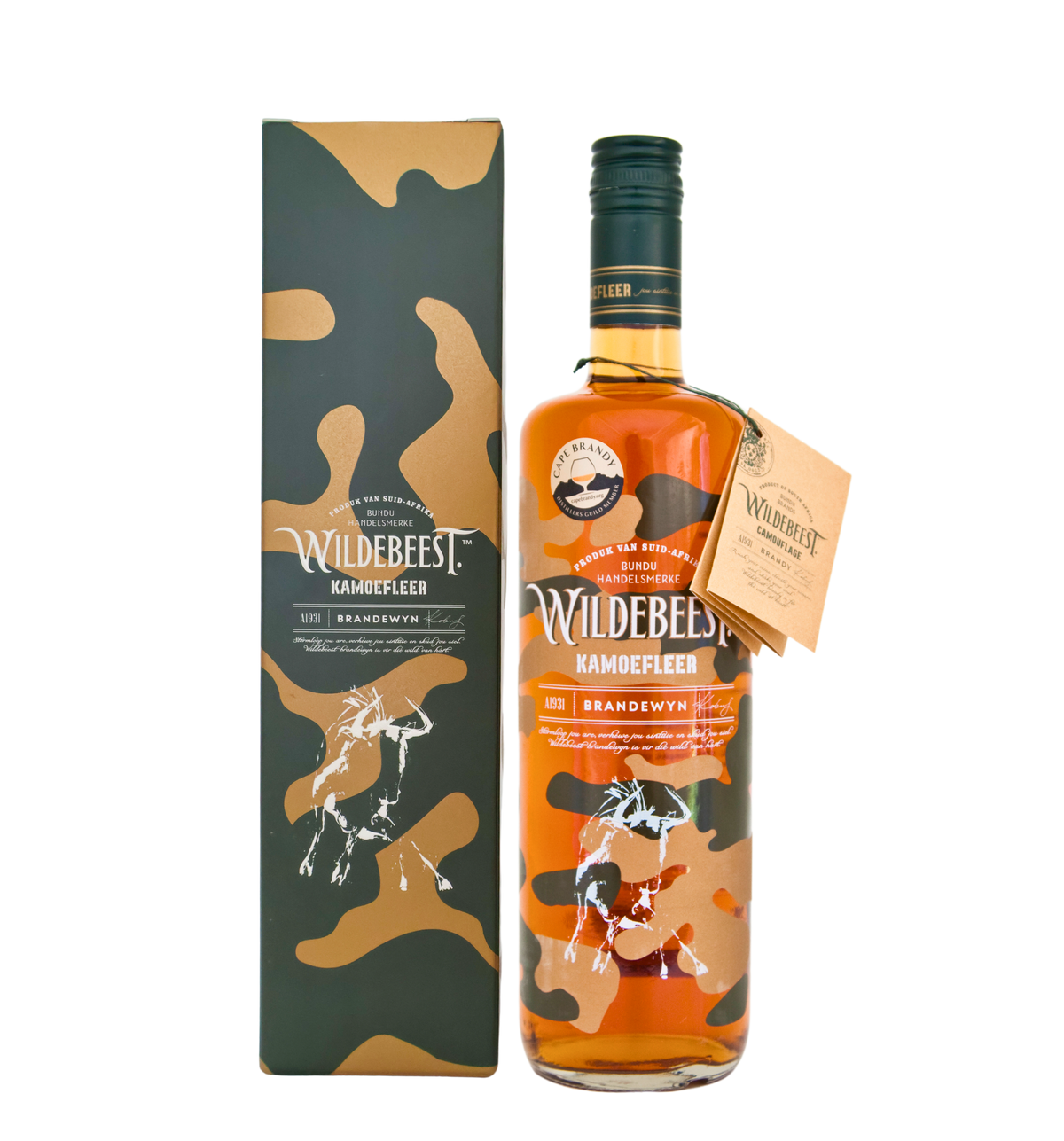 Wildebeest Brandewyn Kamoefleer 750ml