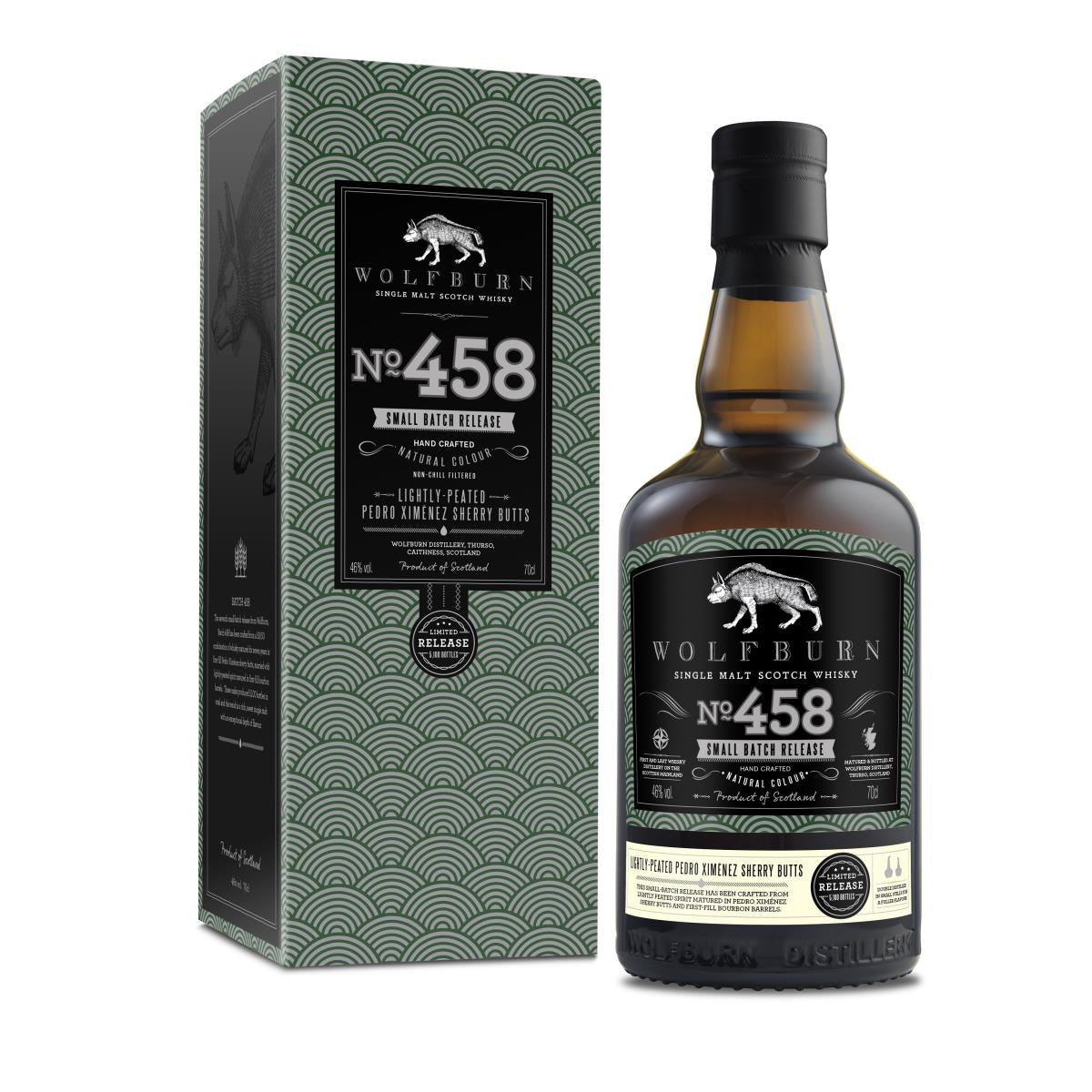 Wolfburn Batch No 458 Single Malt Scotch Whisky 750ml