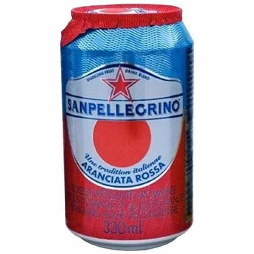 San Pellegrino Italian Sparkling Drinks Aranciata Rossa Blood Orange 330ml
