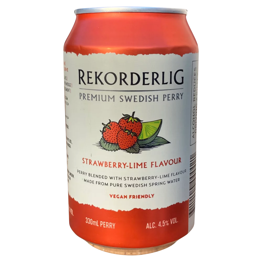 Rekorderlig Strawberry Lime Can 330ml