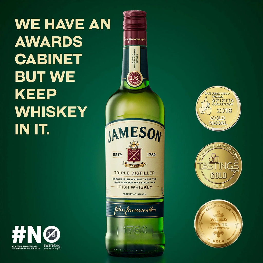 Jameson Original Irish Whiskey 750ml