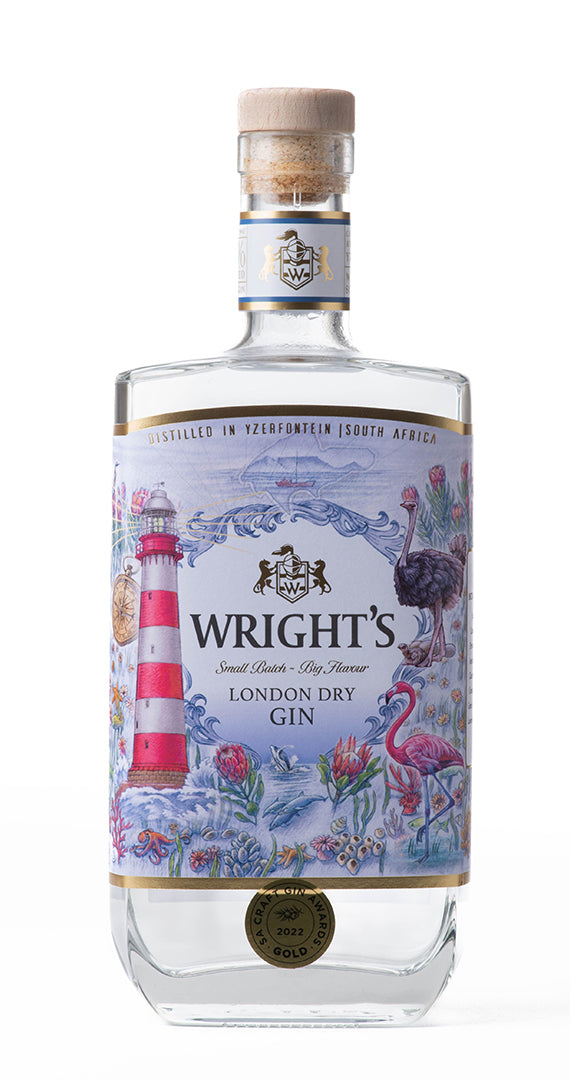 Wrights London Dry Gin 750Ml